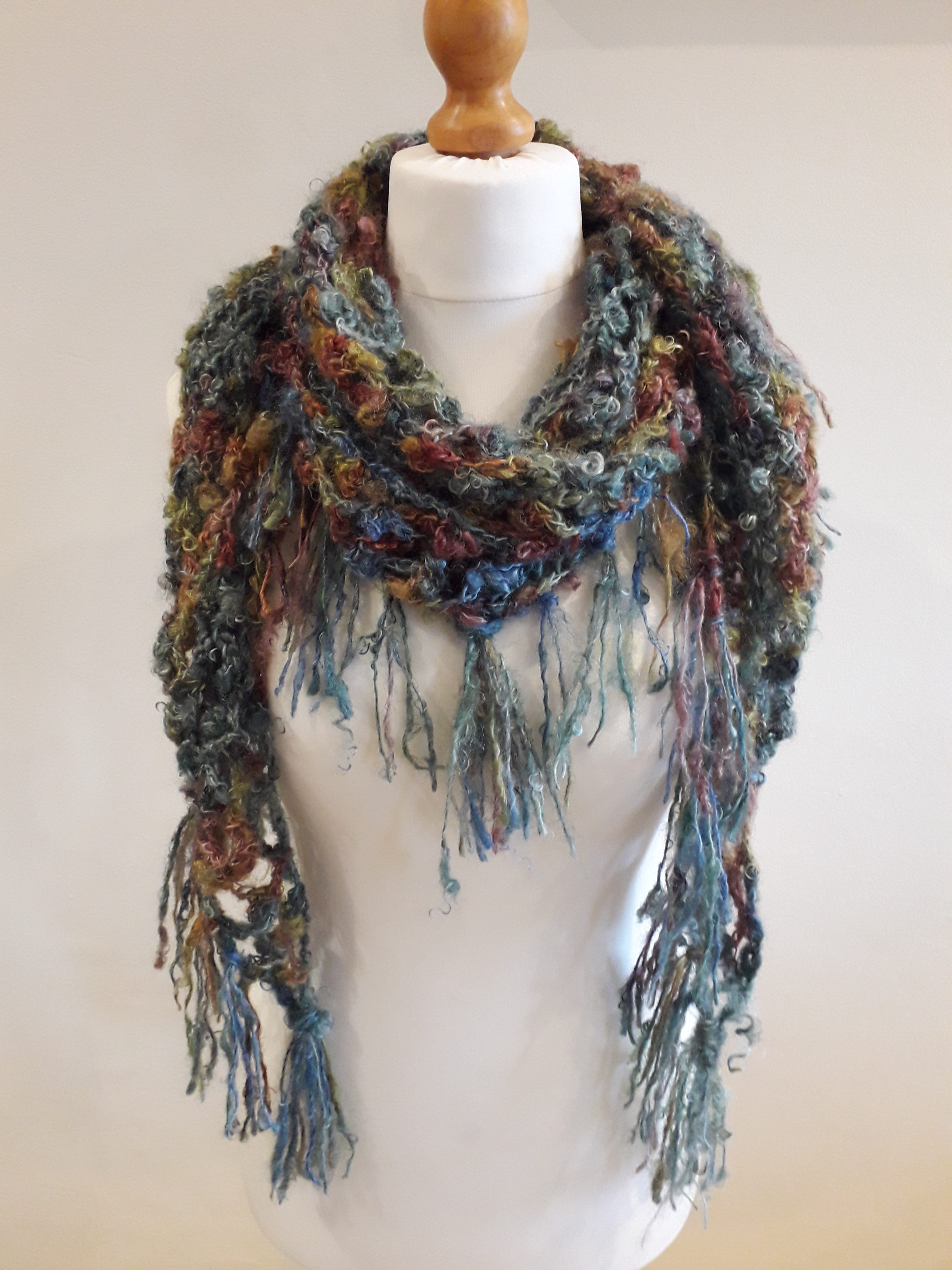 Handmade bespoke Mohair Scarf