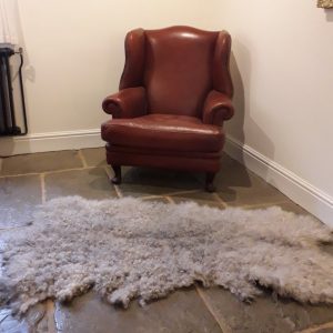 Vegetarian Sheep Skin Rug - Gotland Fleece
