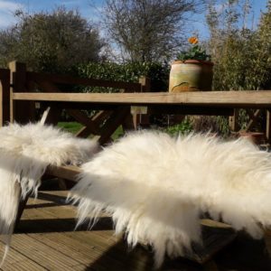 Fleece Wool Seat Pads - Cushions