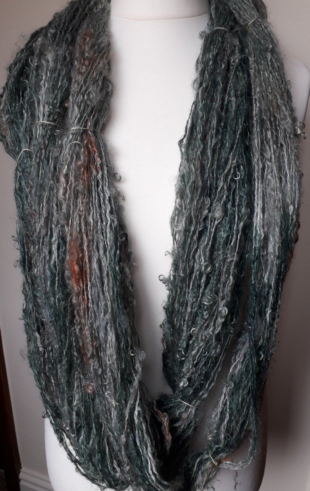Handspun Artyarn Mohair and Silk