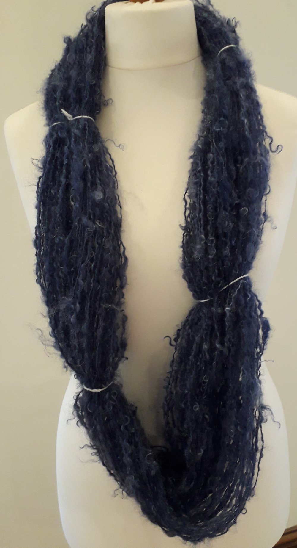 Handspun Yarn Mohair and Silk