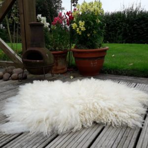 Masham Vegetarian Sheepskin Rug - Medium Size