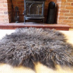 Vegetarian Sheepskin Rug - Hebridean Fleece